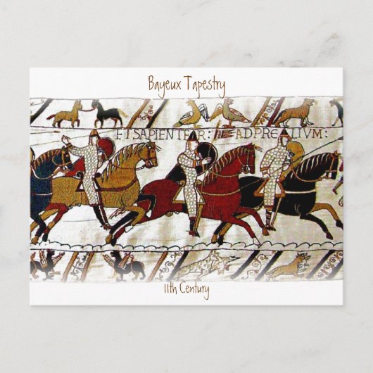 De Bayeux Tapestry a2 Briefkaart (Voorkant)