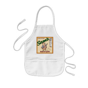 De BBQ Apron van Sam's kind Kinder Schort