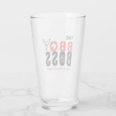 De BBQ Boss Vaderdag Glass Cup Glas (Achterkant)