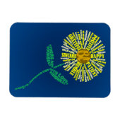 De BE-Attitudes Magneet (geel) (Horizontaal)