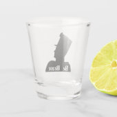 De "be Brave" infanterie Shot Glas (Achterkant)