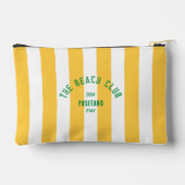 De Beach Club Crest Gele Cabana Streep Etui (Achterkant)