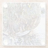 DE BEACH GLAZEN ONDERZETTER (Achterkant)