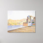 De Beach Town Canvas Afdruk (Voorkant)