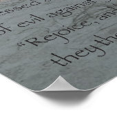 De Beatitudes Poster (Hoek)