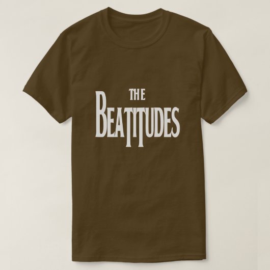 De Beatitudes T-shirt (Design voorkant)