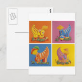 De Beatles Sgt Pepper Briefkaart (Voorkant / Achterkant)