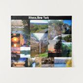 DE BEAUTY VAN ITHACA, NEW YORK WANDKLEED (Voorkant (horizontaal))