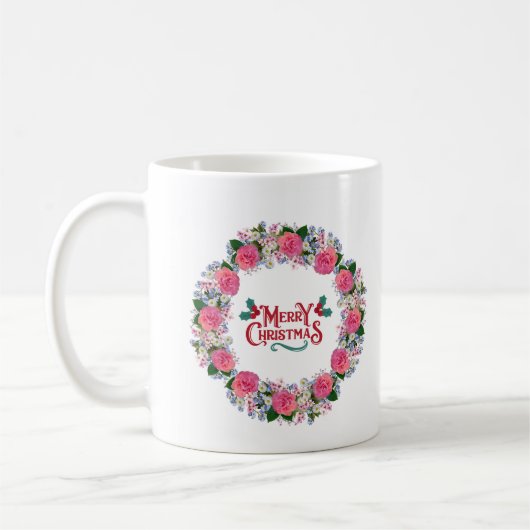 De beaux mugs joyeux Noël (Gauche)