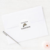 De Beaver Whisperer Ronde Sticker (Envelop)