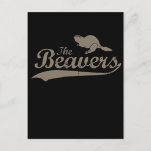 DE BEAVERS BRIEFKAART