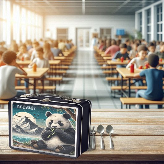 De beboste baars van panda: bamboe verwennerij