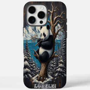 De beboste baars van Panda: Bamboo Repose iPhone 16 Pro Max Hoesje