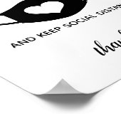 De bedrijfsveiligheid Draag een Manuscript van het Poster (Hoek)