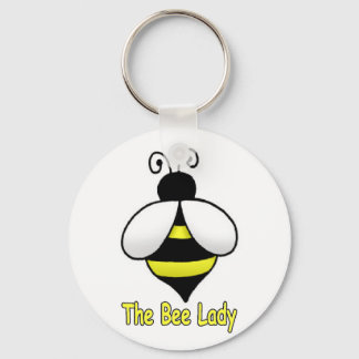 De Bee Lady yellow Sleutelhanger