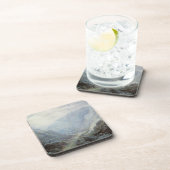 De beelden die op de weg door een Rocky Gor rusten Drankjes Onderzetter (Rechterzijde)