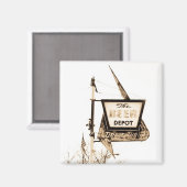 De Beer Depot Magneet (Voorkant / Achterkant)