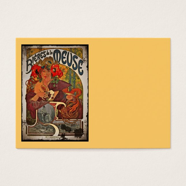 De Beer Muse Visitekaartje (Voorkant)