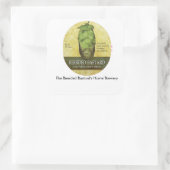 De Beerded Bastard's Home Brouwerij sticker laken (Tas)