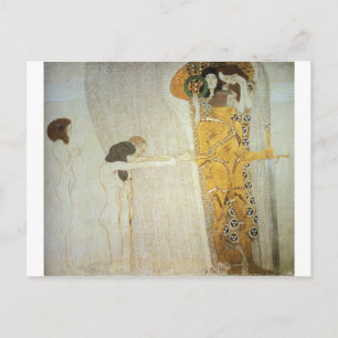 De Beethoven Frieze: Langzaam voor Geluk Briefkaart