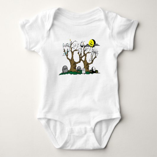 De begraafplaats in Haunted - Romper (Voorkant)