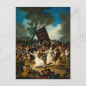De begrafenis van de sardine door Francisco Goya Briefkaart (Voorkant)