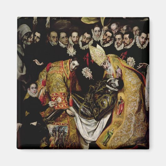 De begrafenis van graaf Orgaz Magneet (Voorkant)