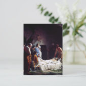 De begrafenis van het Briefkaart Carl Bloch (Staand voorkant)