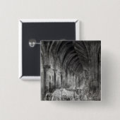 De begrafenis van Jean Paul Marat Vierkante Button 5,1 Cm (Voorkant /achterkant)