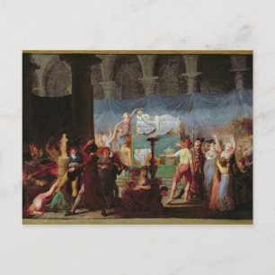 De begrafenis van Marat in de Oude Kerk Briefkaart