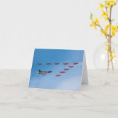 De Begroeting XH558 van Vulcan Kaart (Gele Bloem)