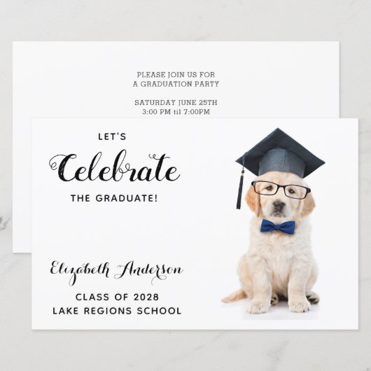 De begroting laat het Afstuderen van het Afstudere (Voorkant / Achterkant)