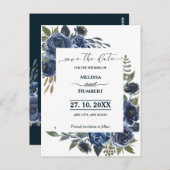 De begroting Robuuste Blauwe Groene Eucalyptus spa Briefkaart (Voorkant / Achterkant)