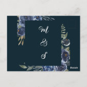 De begroting Robuuste Blauwe Groene Eucalyptus spa Briefkaart (Achterkant)