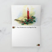 De behandelde Kerstkaart van de Brug Kaart (Binnen)