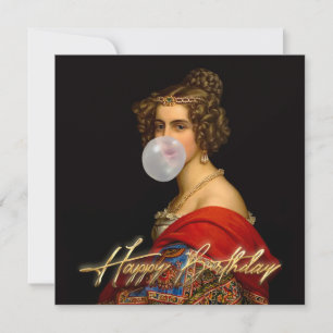 De Beierse schoonheid en Bubble Gum Happy Birthday