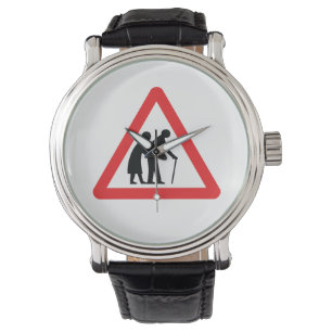 De Bejaarde Mensen van de VOORZICHTIGHEID - Britse Horloge