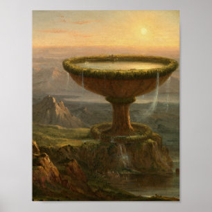 De Beker van de Titan (1833) - Thomas Cole  Poster