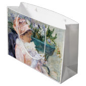 De Beker van Tea, Mary Cassatt Groot Cadeauzakje (Achterkant Gekanteld)