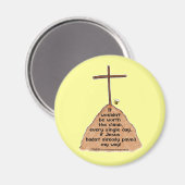 De beklimming waard magneet (Voorkant / Achterkant)