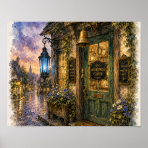 De Bel Boven de Deur, Bord RH-WC-003 Poster