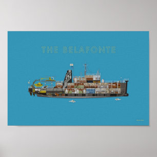 De Belafonte The Life Aquatic Poster