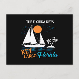 De belangrijkste largo van de florida-sleutels, de briefkaart