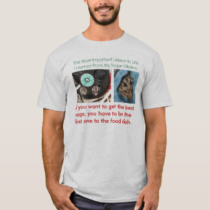 De belangrijkste les in het leven t-shirt