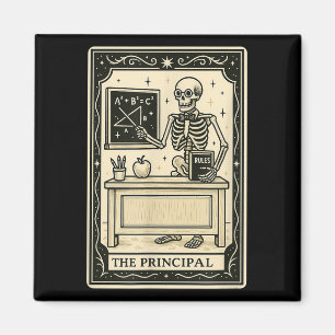 De belangrijkste Tarot Kaart - Halloween Soky Goth Magneet
