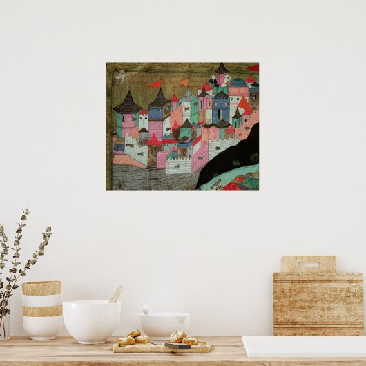 De belegering van Belgrado Poster (Keuken)