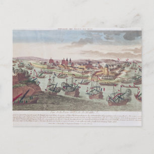 De belegering van Malta, 12 juni 1798 Briefkaart