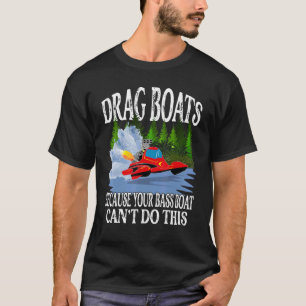 De belemmering bots uw slagen van de Bas kan niet T-shirt