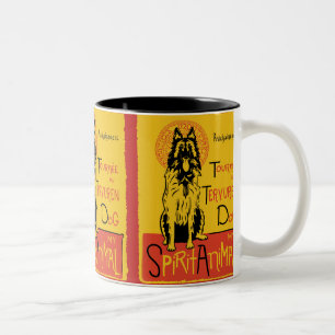 De Belgische Leuke Mok van de Koffie van de Hond
