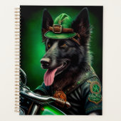 De Belgische Shepherd-fiets St. Patrick's Day Planner (Voorkant)